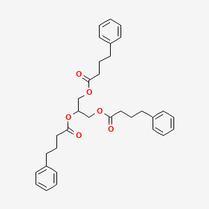 Structura chimică 2D a Glycerol Phenylbutyrate