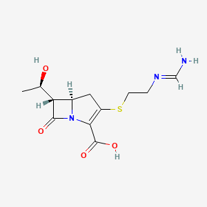 Structura chimică 2D a Imipenemum+cilastatinum