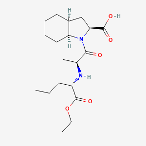Structura chimică 2D a Combinatii (perindoprilum+indapamidum)