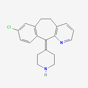 Structura chimică 2D a Desloratadinum
