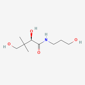 Structura chimică 2D a Dexpanthenolum