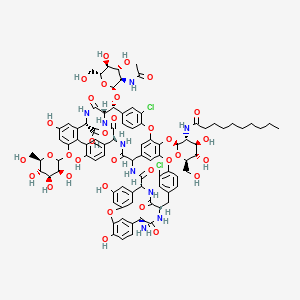 Structura chimică 2D a Teicoplaninum