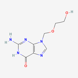 Structura chimică 2D a Combinatii (aciclovirum+hydrocortisonum)