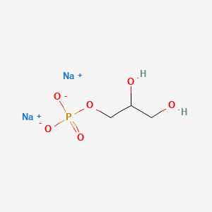 Structura chimică 2D a Sodium Glycerophosphate