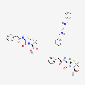 Structura chimică 2D a Benzathine Benzylpenicillin