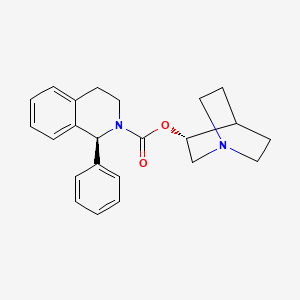 Structura chimică 2D a Solifenacin