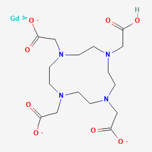 Structura chimică 2D a Acidum Gadotericum