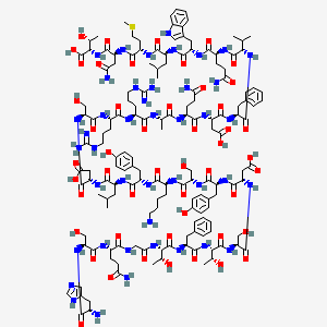 Structura chimică 2D a Glucagon