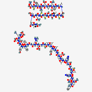 Structura chimică 2D a Insulin Aspart