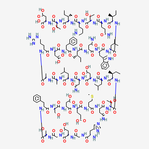 Structura chimică 2D a Teduglutide
