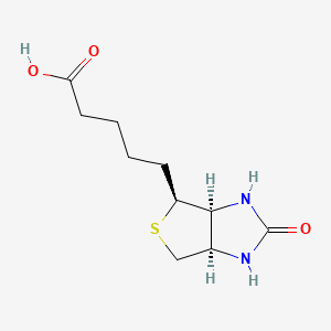 Structura chimică 2D a Biotin