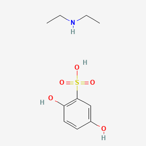 Structura chimică 2D a Etamsylate