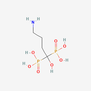 Structura chimică 2D a Acidum Alendronicum+colecalciferolum