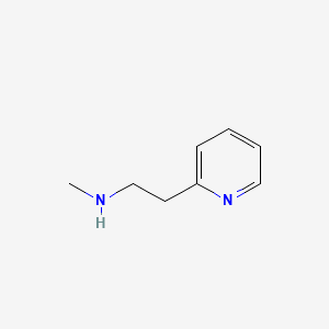 Structura chimică 2D a Betahistinum