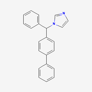 Structura chimică 2D a Bifonazole