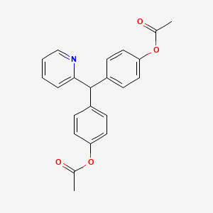 Structura chimică 2D a Bisacodyl