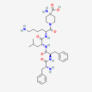 Structura chimică 2D a Difelikefalinum
