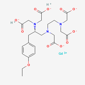 Structura chimică 2D a Acidum Gadoxeticum