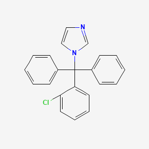 Structura chimică 2D a Clotrimazole