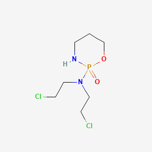 Structura chimică 2D a Cyclophosphamidum