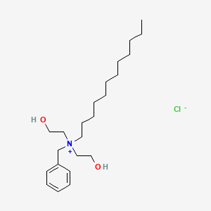 Structura chimică 2D a Combinatii (benzoxonii Chloridum+lidocainum)
