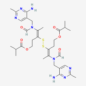 Structura chimică 2D a Sulbutiaminum