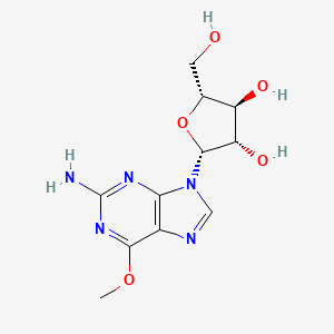 Structura chimică 2D a Nelarabinum