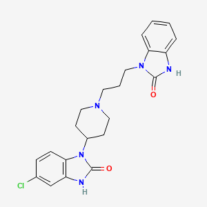 Structura chimică 2D a Domperidone