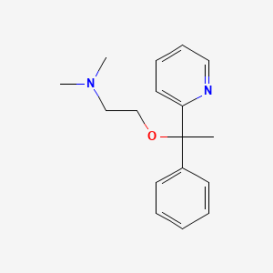 Structura chimică 2D a Combinatii (doxylaminum+pyridoxinum)