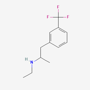Structura chimică 2D a Fenfluraminum