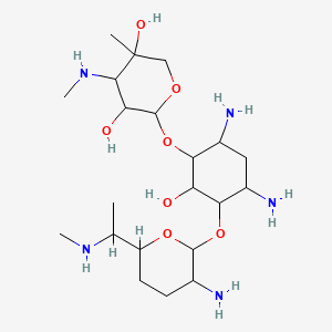 Structura chimică 2D a Gentamicinum