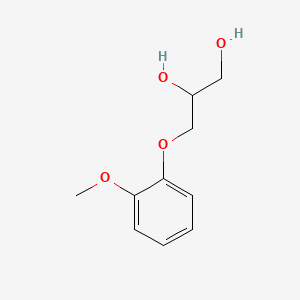 Structura chimică 2D a Combinatii (guaifenesinum+pseudoephedrinum)