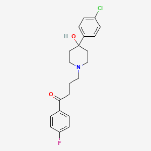 Structura chimică 2D a Haloperidolum