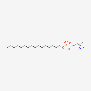 Structura chimică 2D a Miltefosinum