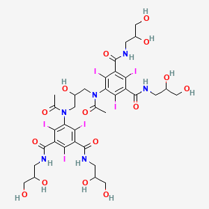 Structura chimică 2D a Iodixanolum