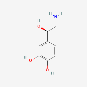 Structura chimică 2D a Norepinephrine