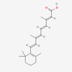 Structura chimică 2D a Tretinoinum