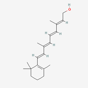 Structura chimică 2D a retinol (vit A)