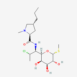 Structura chimică 2D a Clindamycin