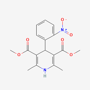 Structura chimică 2D a Nifedipine