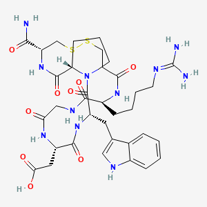 Structura chimică 2D a Eptifibatidum