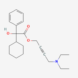 Structura chimică 2D a Oxybutyninum