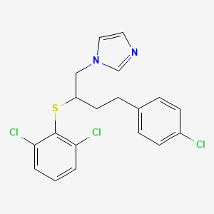 Structura chimică 2D a Butoconazole