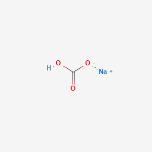 Structura chimică 2D a Sodium Bicarbonate