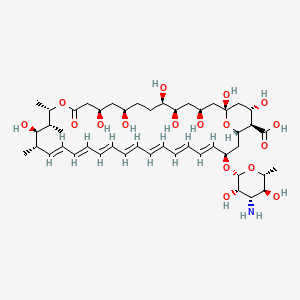 Structura chimică 2D a Amphotericinum B