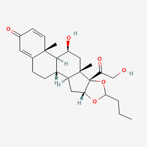Structura chimică 2D a Combinatii (budesonidum+formoterolum)