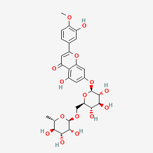 Structura chimică 2D a Diosminum (combinatii)