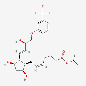 Structura chimică 2D a Combinatii (travoprostum+timololum)