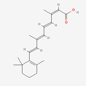 Structura chimică 2D a Isotretinoinum