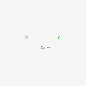 Structura chimică 2D a Calcium Chloride